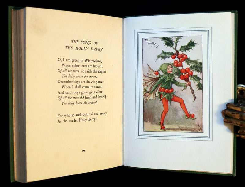 1940 Rare Book - THE BOOK OF THE FLOWER FAIRIES by Cicely Mary Barker.