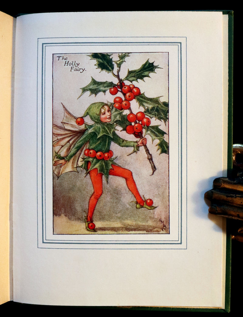 1940 Rare Book - THE BOOK OF THE FLOWER FAIRIES by Cicely Mary Barker.