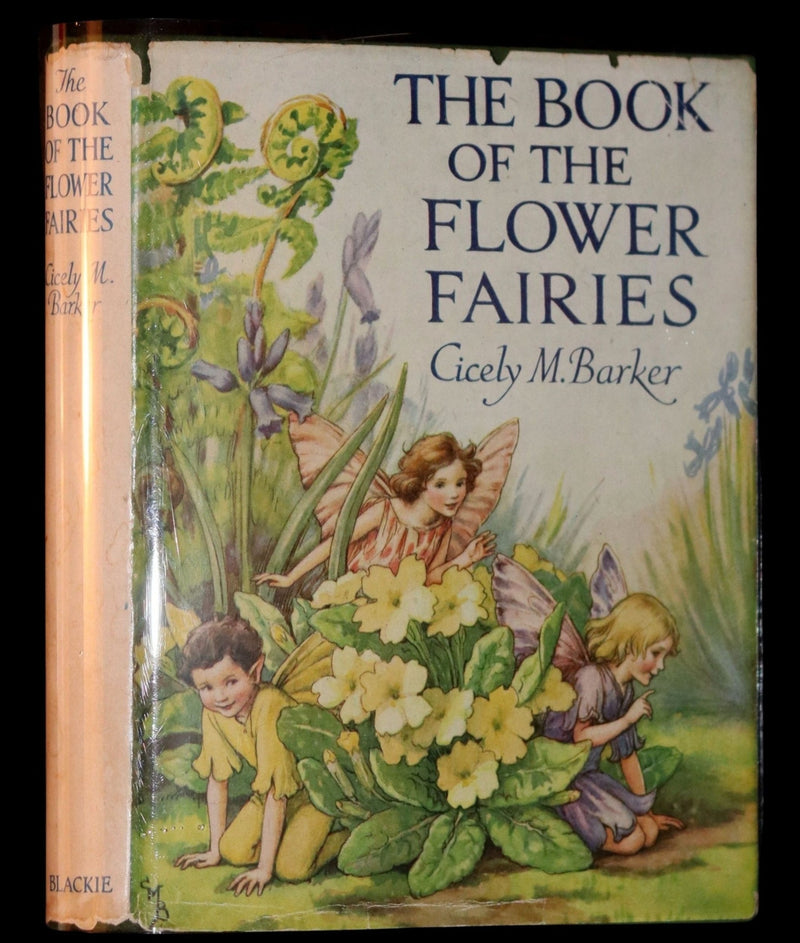 1940 Rare Book - THE BOOK OF THE FLOWER FAIRIES by Cicely Mary Barker.