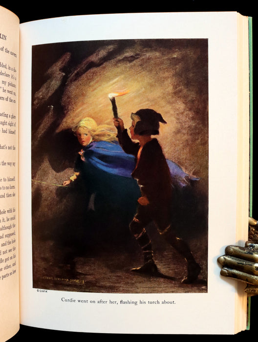 1930 Rare Book - THE PRINCESS AND THE GOBLIN Illustrated by Jessie Willcox Smith.