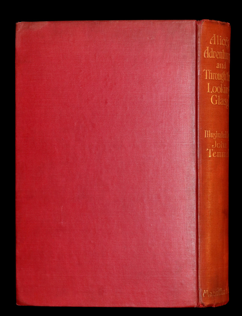 1911 Scarce First COLOR illustrated Edition - Alice's Adventures in Wonderland & Through the Looking-Glass.