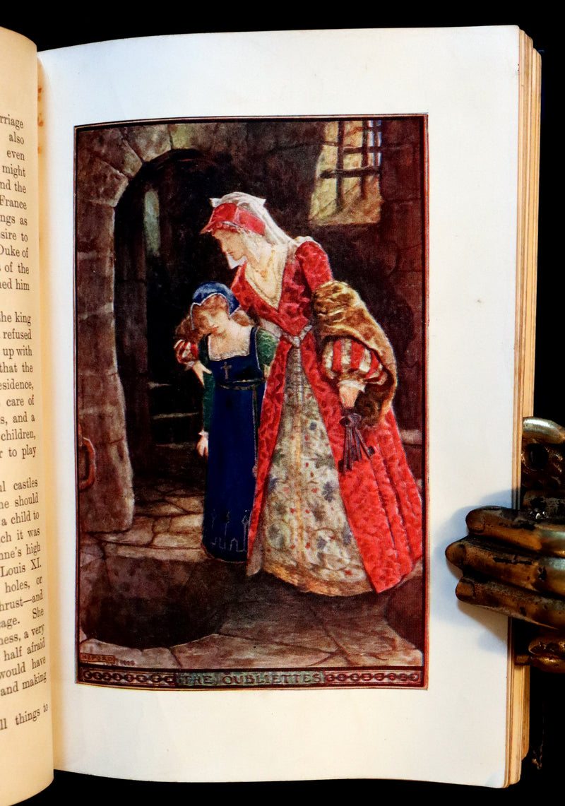 1908 Rare First Edition - THE BOOK OF PRINCES & PRINCESSES by Mrs. Lang & Andrew Lang.