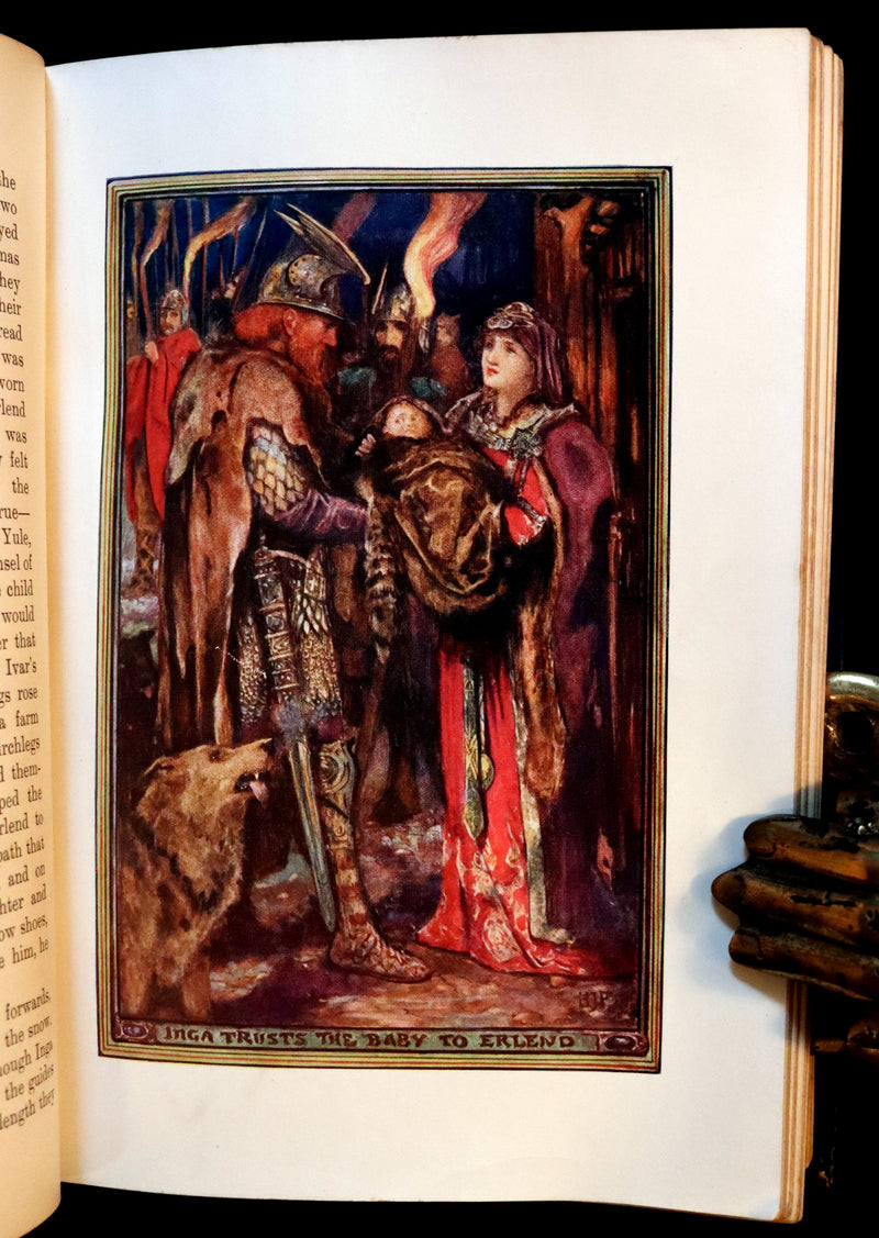 1908 Rare First Edition - THE BOOK OF PRINCES & PRINCESSES by Mrs. Lang & Andrew Lang.