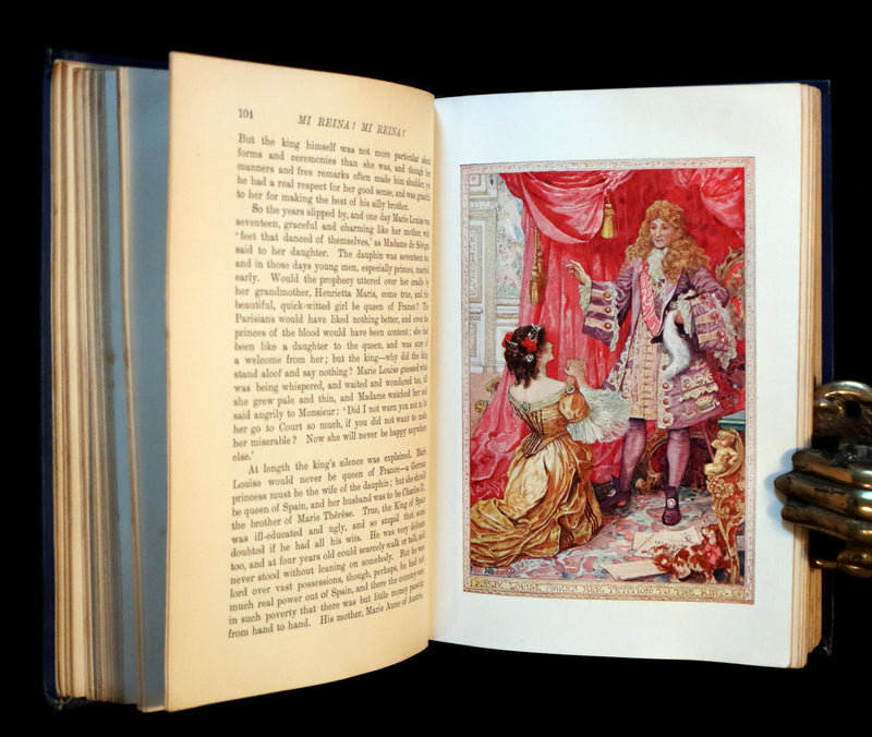 1908 Rare First Edition - THE BOOK OF PRINCES & PRINCESSES by Mrs. Lang & Andrew Lang.