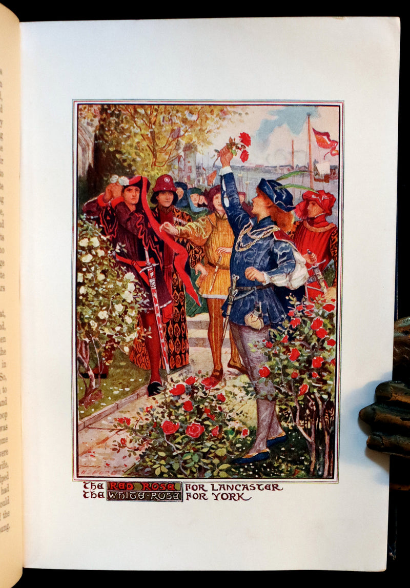 1908 Rare First Edition - THE BOOK OF PRINCES & PRINCESSES by Mrs. Lang & Andrew Lang.