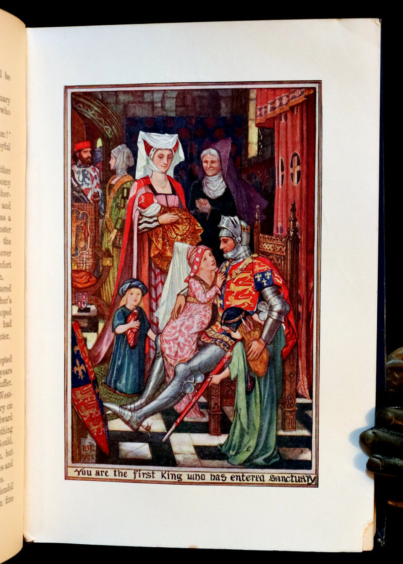1908 Rare First Edition - THE BOOK OF PRINCES & PRINCESSES by Mrs. Lang & Andrew Lang.