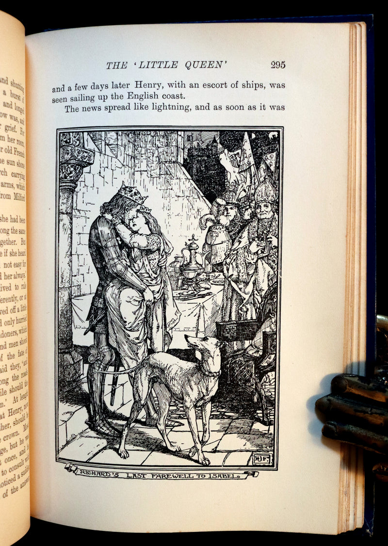 1908 Rare First Edition - THE BOOK OF PRINCES & PRINCESSES by Mrs. Lang & Andrew Lang.