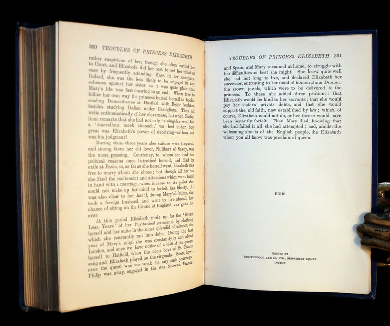1908 Rare First Edition - THE BOOK OF PRINCES & PRINCESSES by Mrs. Lang & Andrew Lang.
