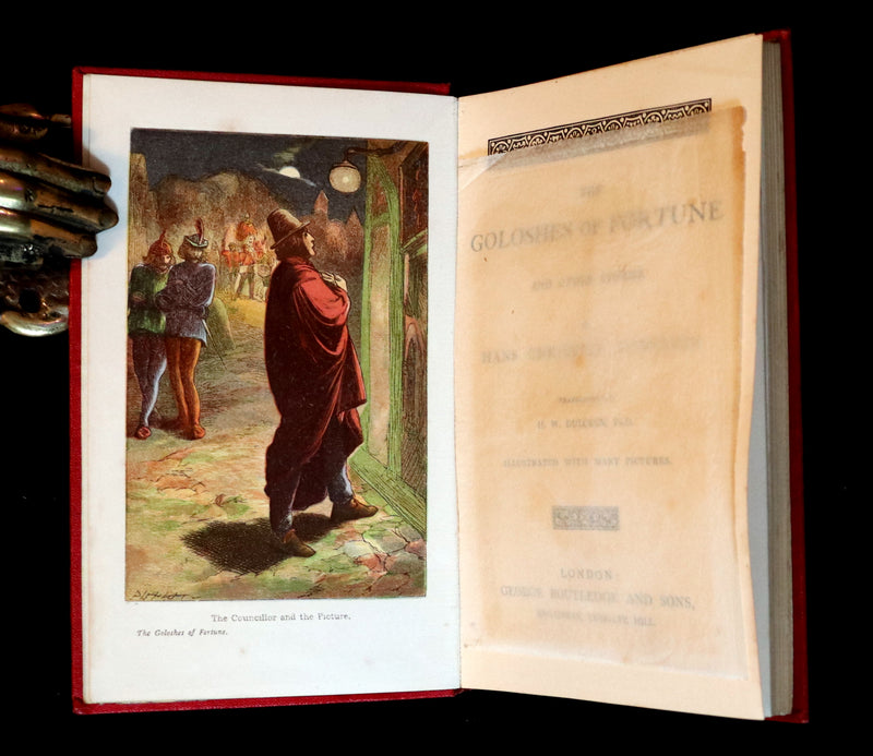 1890 Scarce Victorian Edition - Andersen's GOLOSHES of FORTUNE and SNOW QUEEN.