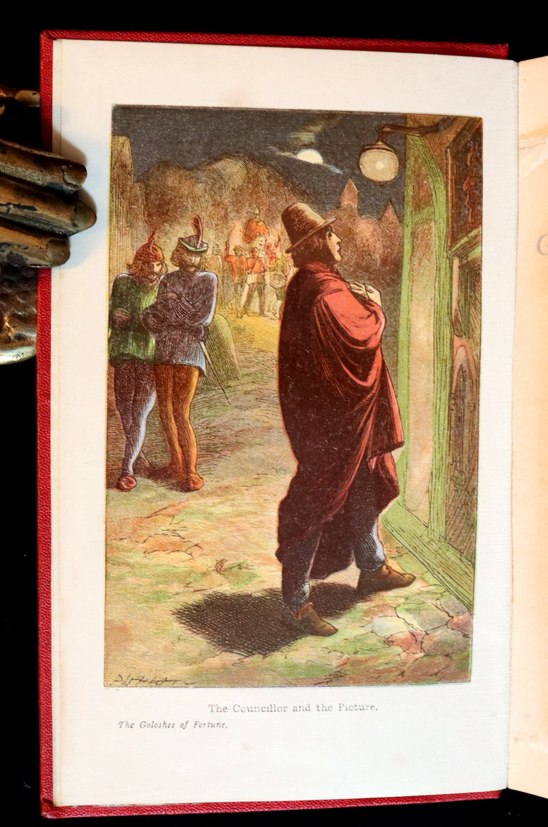 1890 Scarce Victorian Edition - Andersen's GOLOSHES of FORTUNE and SNOW QUEEN.