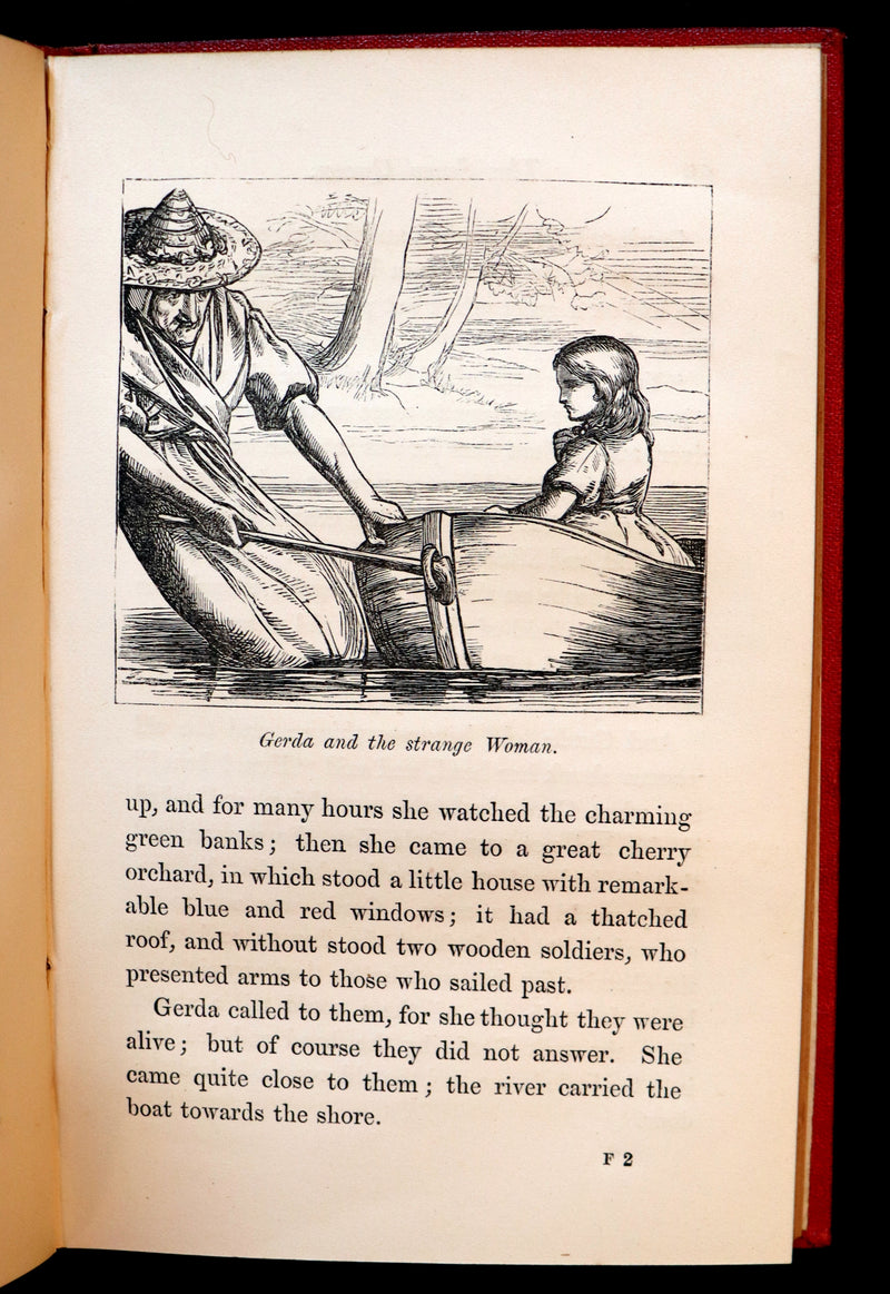1890 Scarce Victorian Edition - Andersen's GOLOSHES of FORTUNE and SNOW QUEEN.