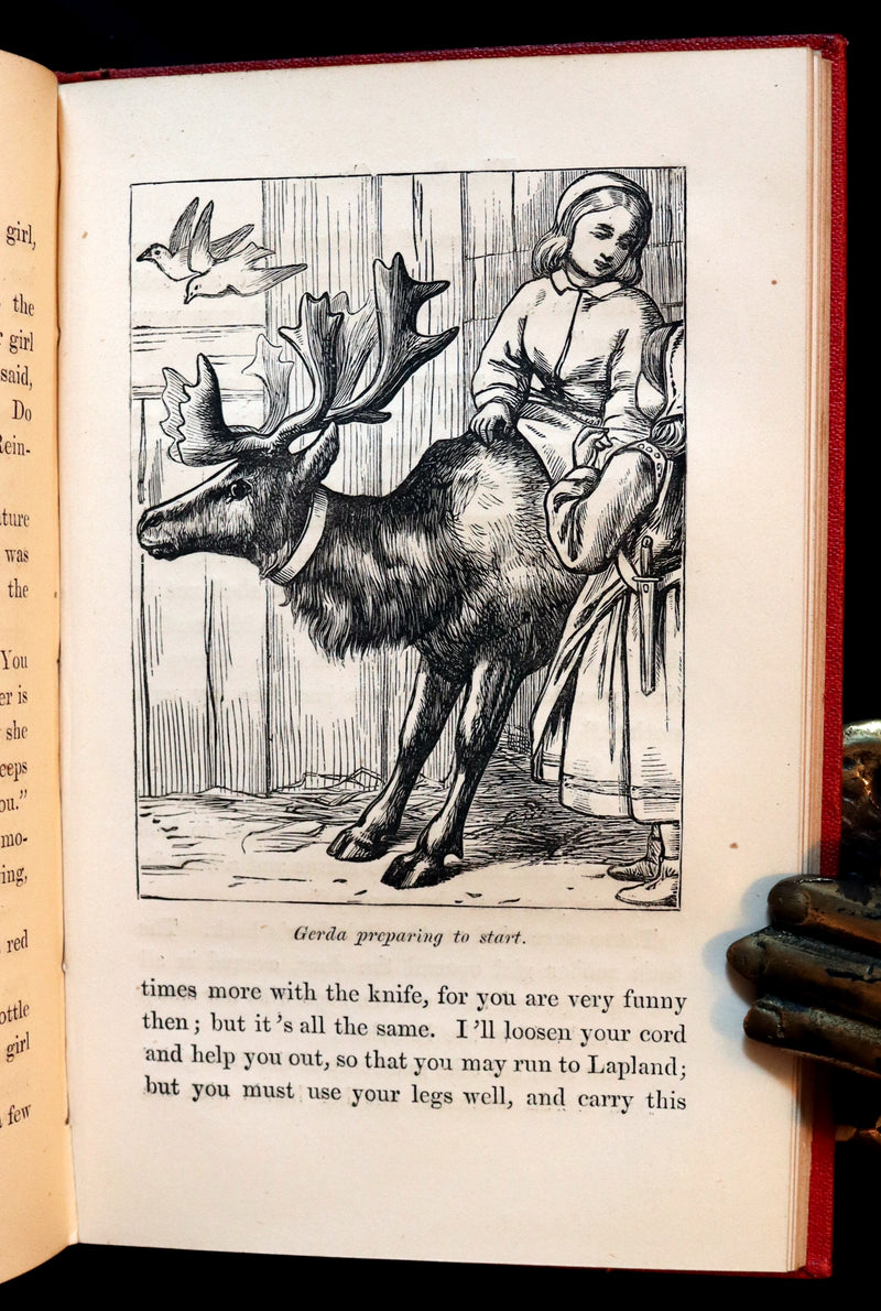 1890 Scarce Victorian Edition - Andersen's GOLOSHES of FORTUNE and SNOW QUEEN.