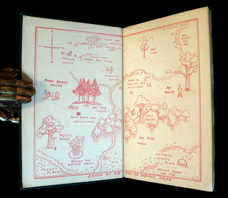 1926 Rare First Edition - WINNIE-THE-POOH by A.A. Milne & Illustrated by E.H. Shepard.