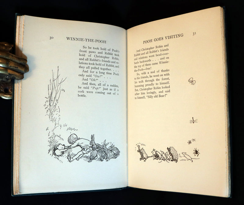1926 Rare First Edition - WINNIE-THE-POOH by A.A. Milne & Illustrated by E.H. Shepard.