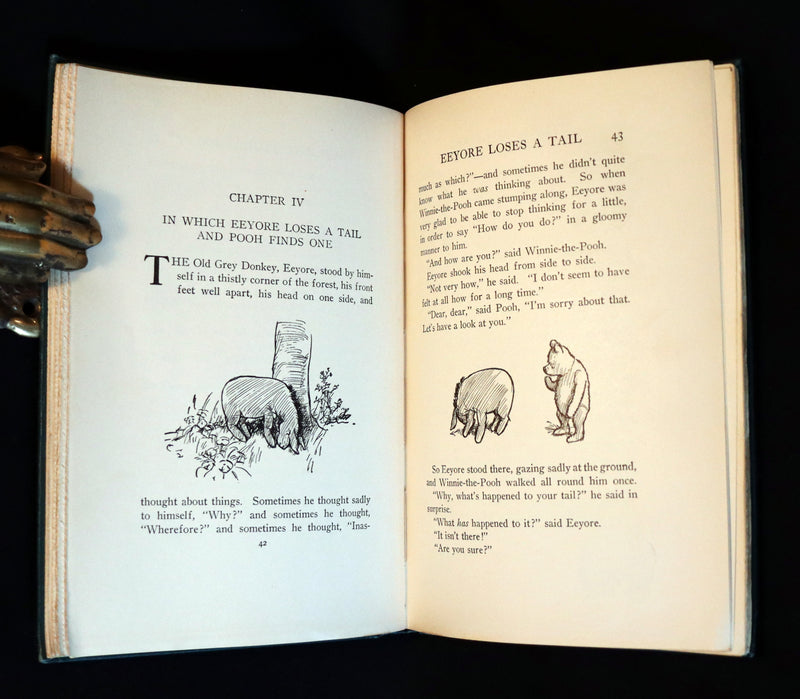 1926 Rare First Edition - WINNIE-THE-POOH by A.A. Milne & Illustrated by E.H. Shepard.