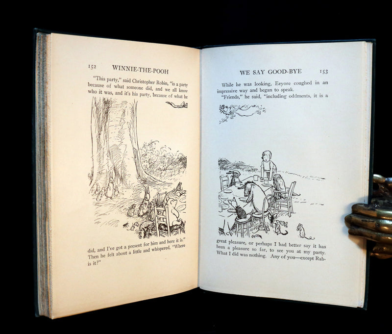 1926 Rare First Edition - WINNIE-THE-POOH by A.A. Milne & Illustrated by E.H. Shepard.