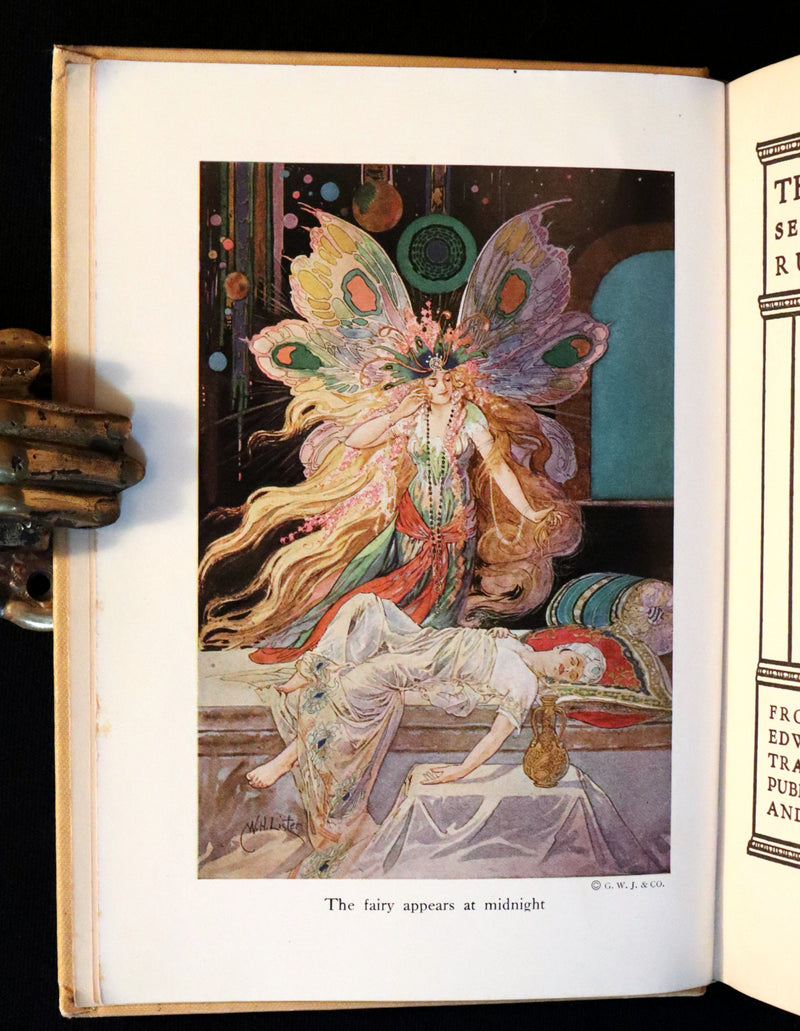 1920 Rare Book - The ARABIAN NIGHTS illustrated by William H. Lister.