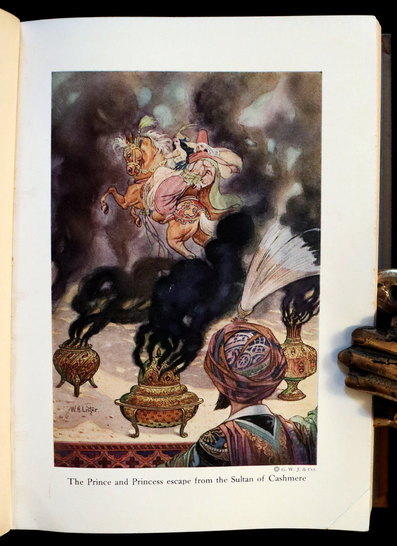 1920 Rare Book - The ARABIAN NIGHTS illustrated by William H. Lister.