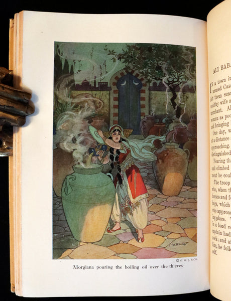 1920 Rare Book - The ARABIAN NIGHTS illustrated by William H. Lister.