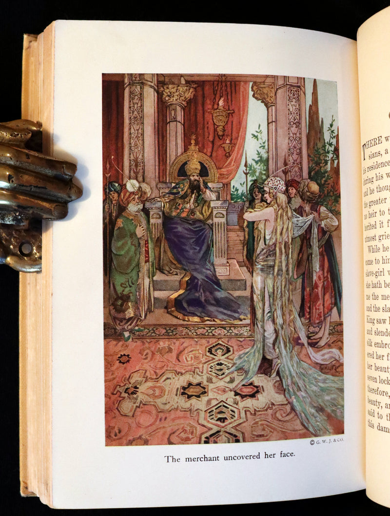 1920 Rare Book - The ARABIAN NIGHTS illustrated by William H. Lister.