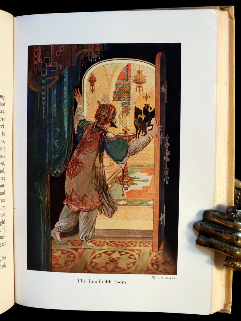 1920 Rare Book - The ARABIAN NIGHTS illustrated by William H. Lister.