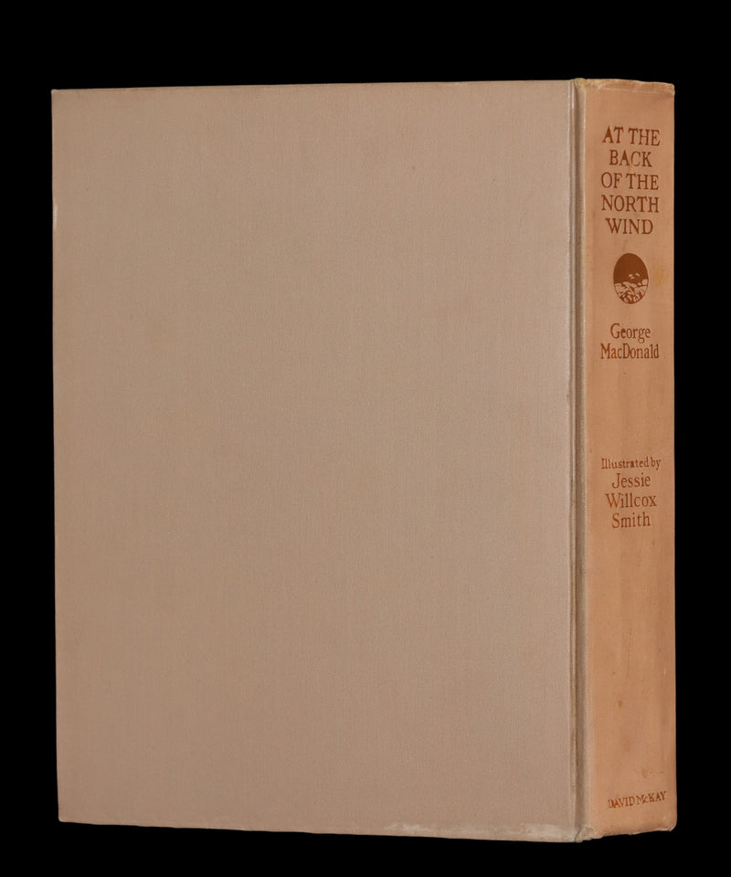 1919 Rare Book - AT THE BACK OF THE NORTH WIND, First Edition Illustrated by Jessie Willcox Smith.