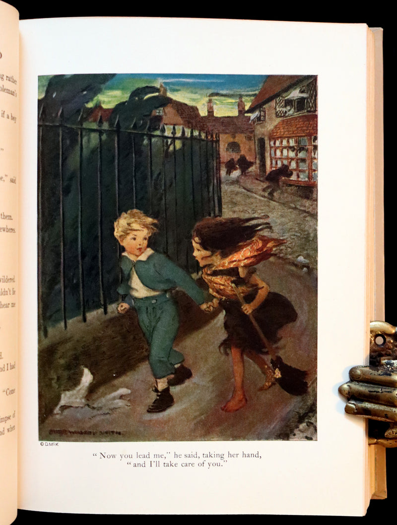 1919 Rare Book - AT THE BACK OF THE NORTH WIND, First Edition Illustrated by Jessie Willcox Smith.