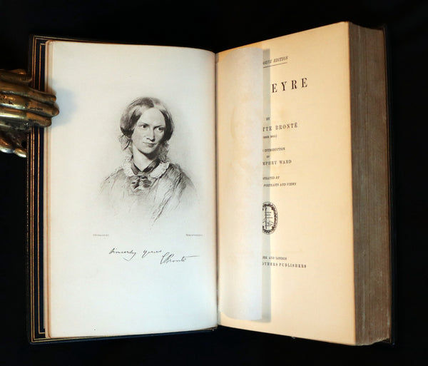 1899 Rare Illustrated Edition - JANE EYRE by CHARLOTTE BRONTË (Currer Bell).