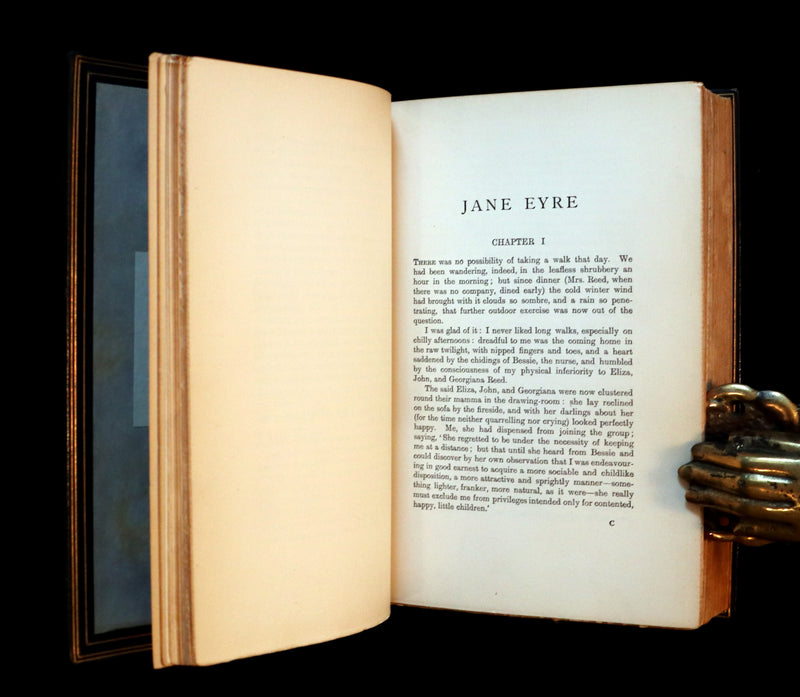 1899 Rare Illustrated Edition - JANE EYRE by CHARLOTTE BRONTË (Currer Bell).