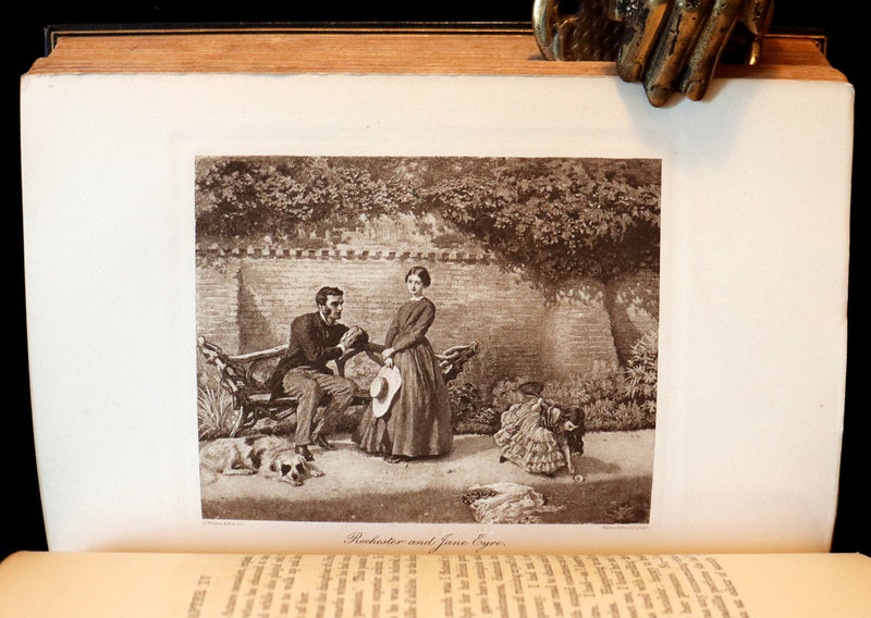 1899 Rare Illustrated Edition - JANE EYRE by CHARLOTTE BRONTË (Currer Bell).