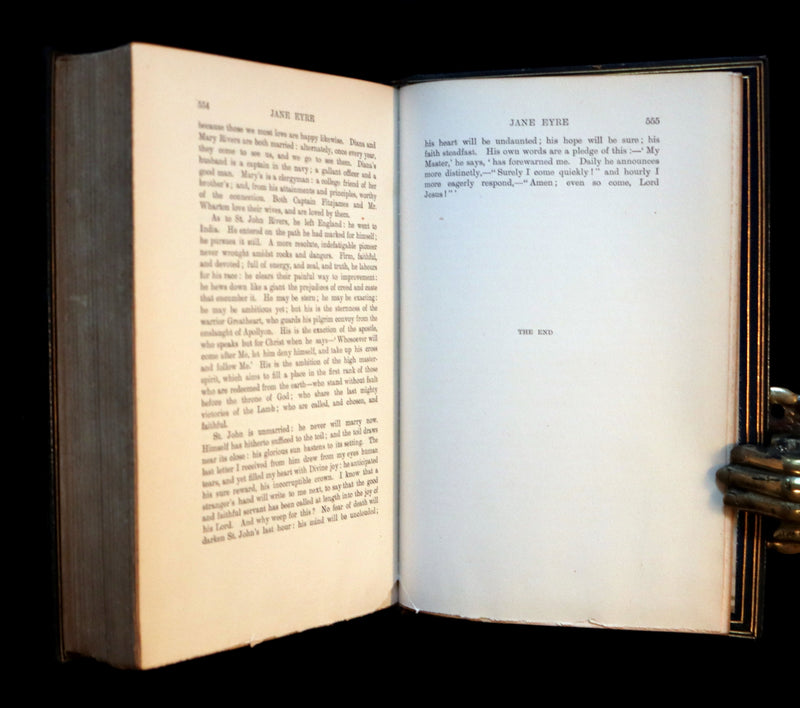 1899 Rare Illustrated Edition - JANE EYRE by CHARLOTTE BRONTË (Currer Bell).