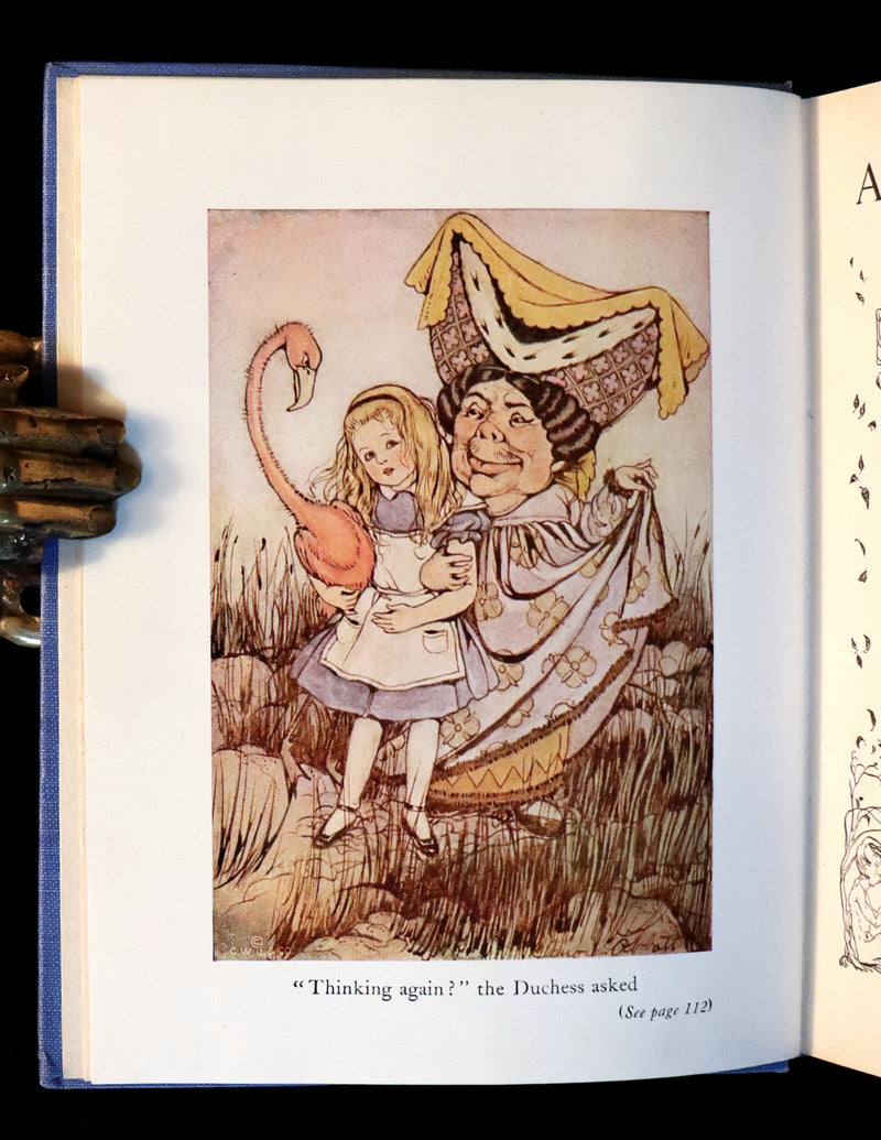 1910 Scarce George W. Jacobs Edition - Alice's Adventures in Wonderland by Lewis Carroll.