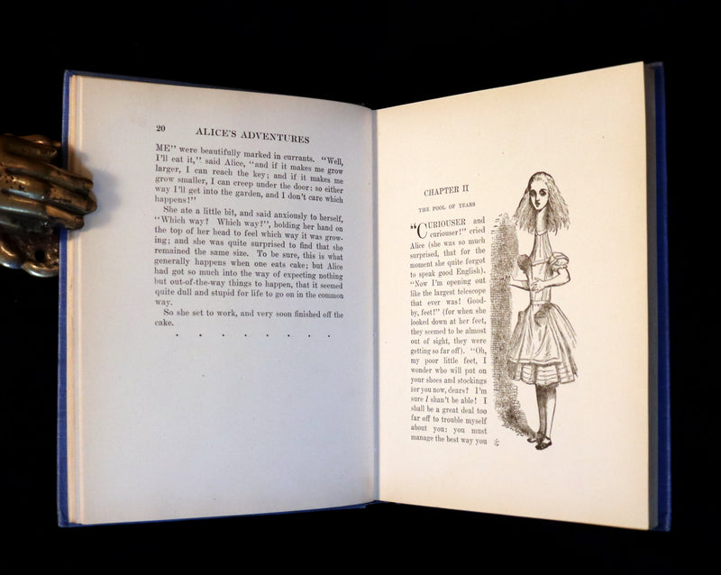 1910 Scarce George W. Jacobs Edition - Alice's Adventures in Wonderland by Lewis Carroll.