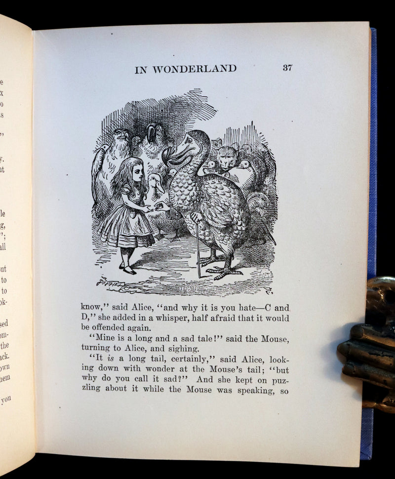 1910 Scarce George W. Jacobs Edition - Alice's Adventures in Wonderland by Lewis Carroll.