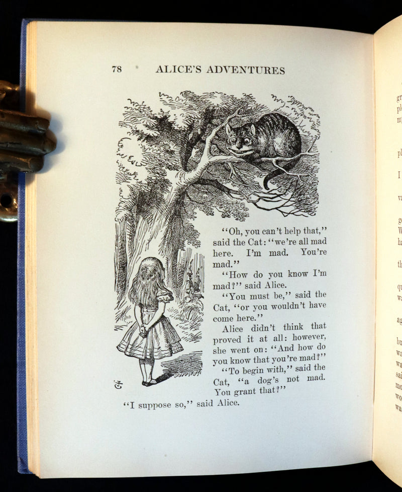 1910 Scarce George W. Jacobs Edition - Alice's Adventures in Wonderland by Lewis Carroll.