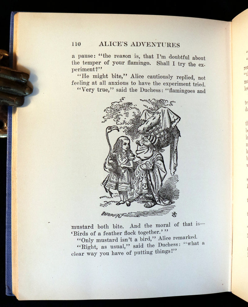 1910 Scarce George W. Jacobs Edition - Alice's Adventures in Wonderland by Lewis Carroll.