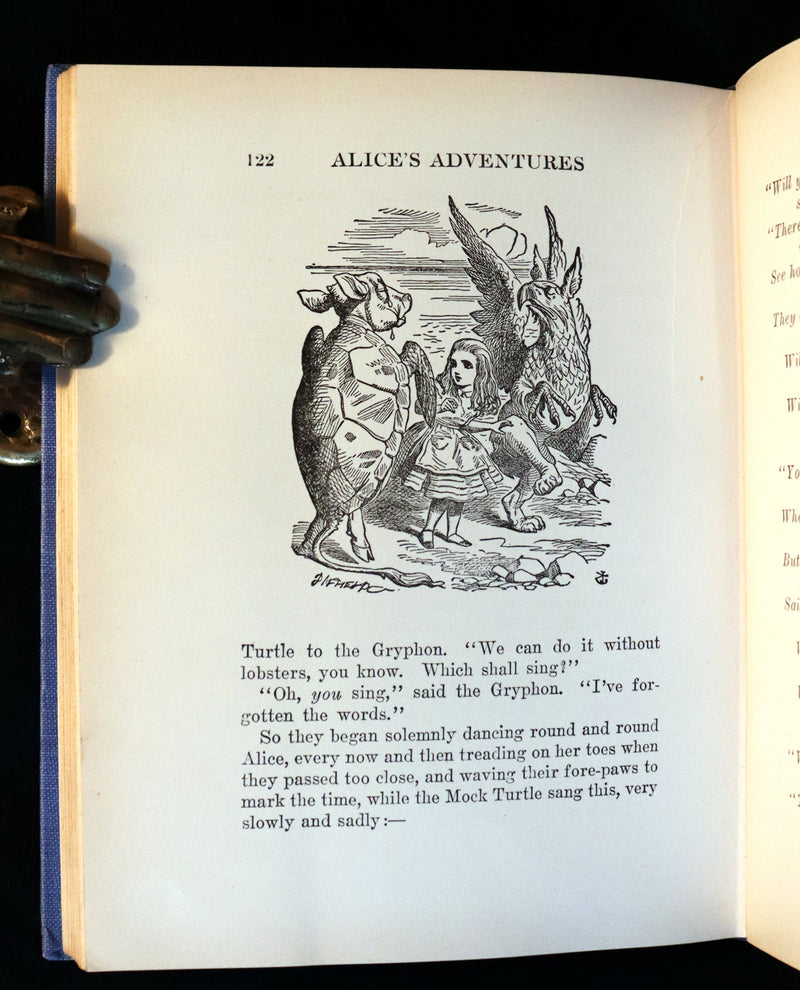 1910 Scarce George W. Jacobs Edition - Alice's Adventures in Wonderland by Lewis Carroll.