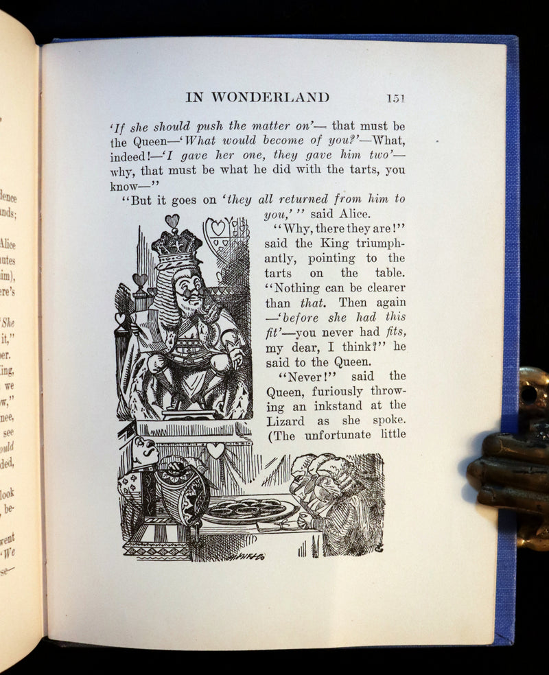 1910 Scarce George W. Jacobs Edition - Alice's Adventures in Wonderland by Lewis Carroll.