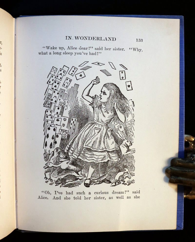 1910 Scarce George W. Jacobs Edition - Alice's Adventures in Wonderland by Lewis Carroll.