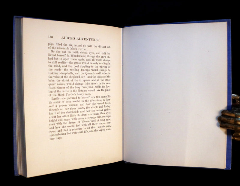 1910 Scarce George W. Jacobs Edition - Alice's Adventures in Wonderland by Lewis Carroll.