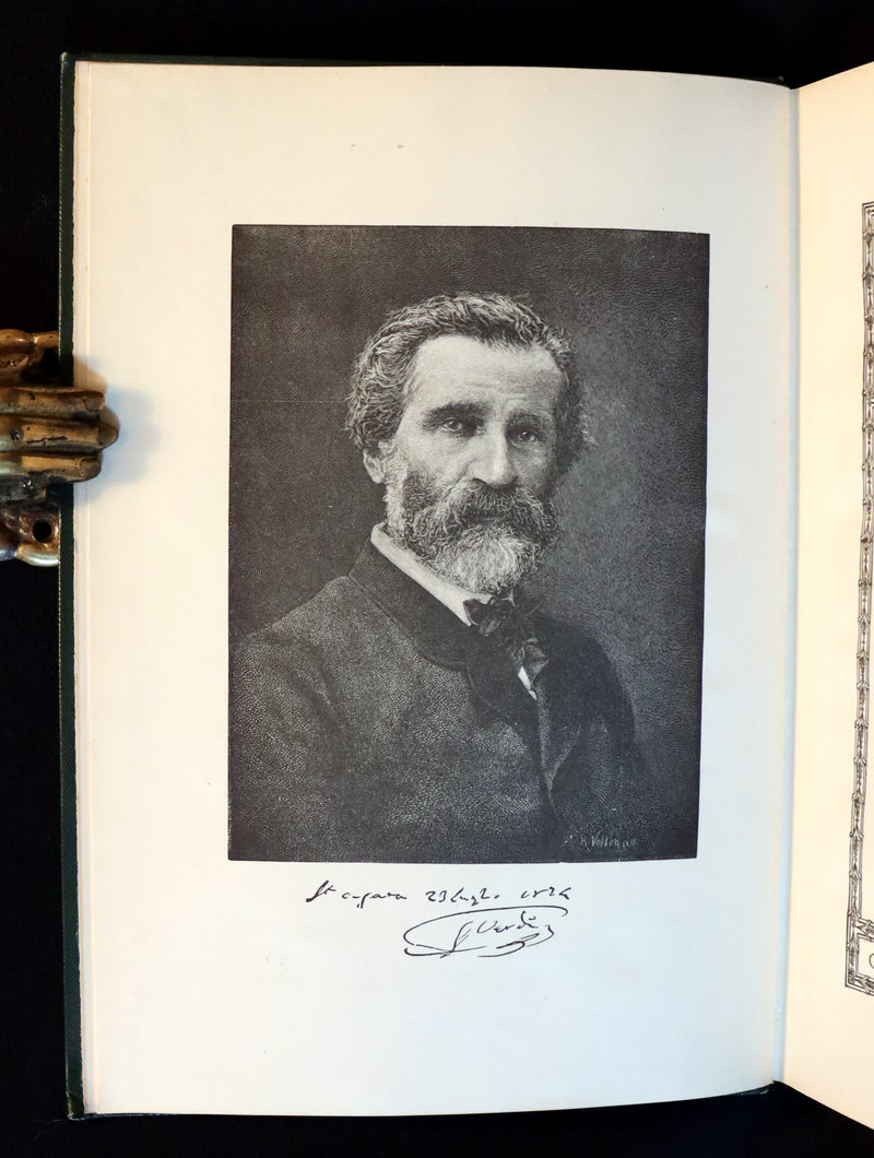 1897 Rare Victorian edition of VERDI's AÏDA Opera in Four Acts - Music scores and Libretto.