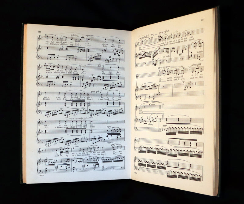 1897 Rare Victorian edition of VERDI's AÏDA Opera in Four Acts - Music scores and Libretto.