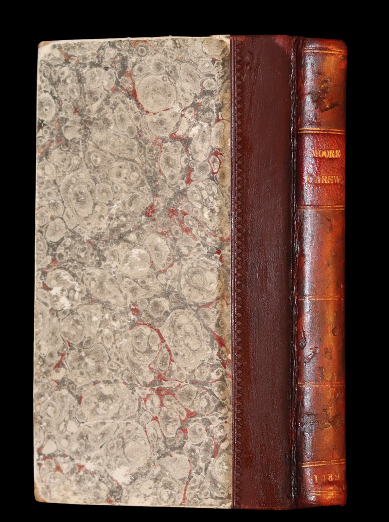 1789 Scarce Book - Life And Adventures Of Bampfylde-Moore Carew, Gypsies, America, Cant Language.