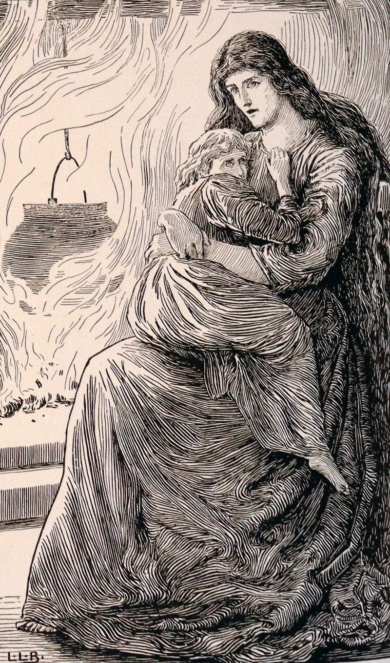 1910 Scarce Edition - THE LIGHT PRINCESS by George Macdonald illustrated by Leonard Leslie Brooke.