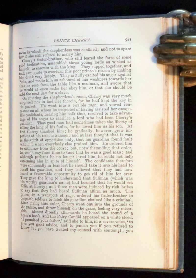 1890 Rare Victorian Book -  The OLD OLD FAIRY TALES Collected by Mrs Valentine. Illustrated.
