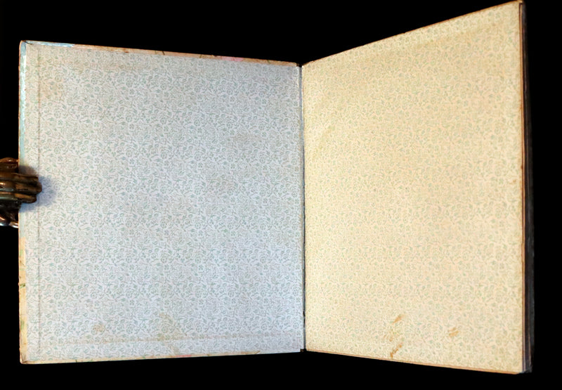 1896 Scarce Nister Revolving Toy Book - IN WONDERLAND with 8 chromolithographed volvelles.