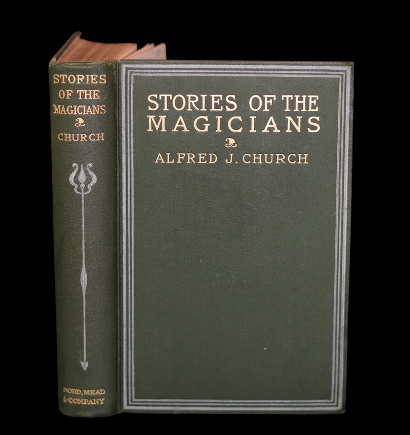1886 Scarce Book - STORIES of The MAGICIANS by Alfred Church. Illustrated.