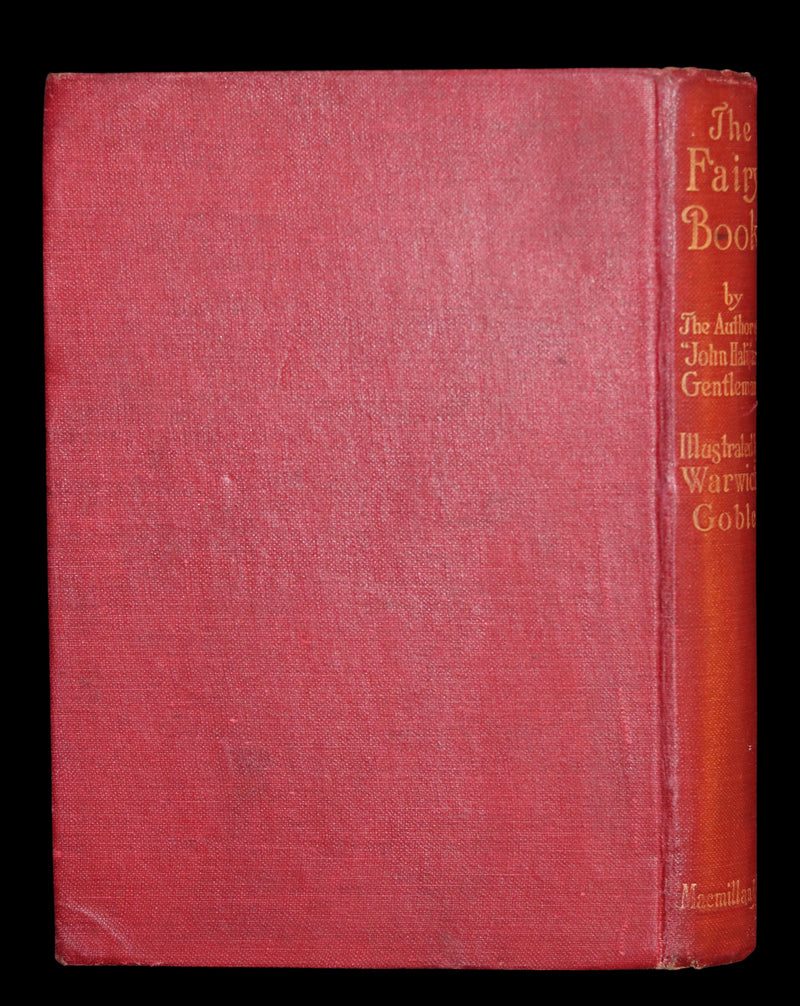 1923 Rare 1st Octavo Edition - THE FAIRY BOOK by Dinah CRAIK Illustrated by Warwick Goble.