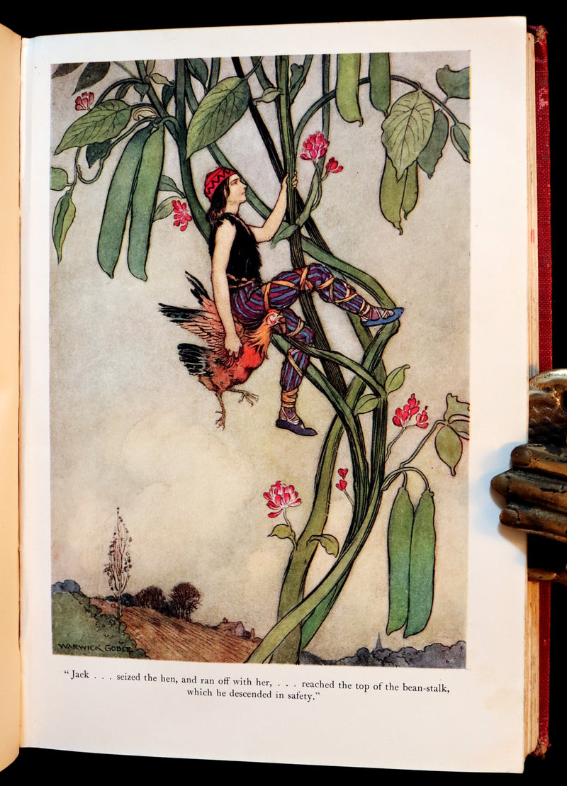 1923 Rare 1st Octavo Edition - THE FAIRY BOOK by Dinah CRAIK Illustrated by Warwick Goble.