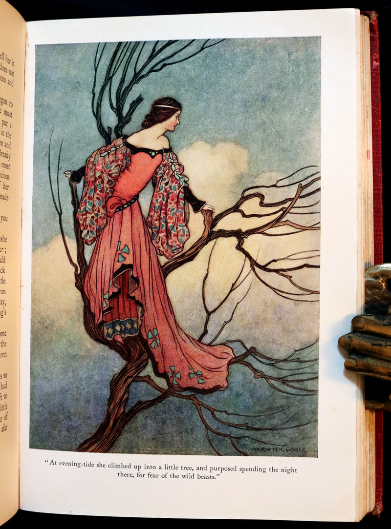 1923 Rare 1st Octavo Edition - THE FAIRY BOOK by Dinah CRAIK Illustrated by Warwick Goble.
